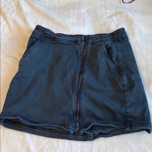 american eagle jean skirt